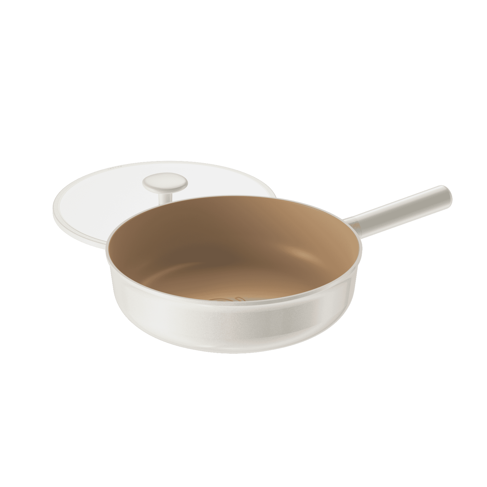 Net Series Deep Frying-Silicone Cover (Color: Beige)