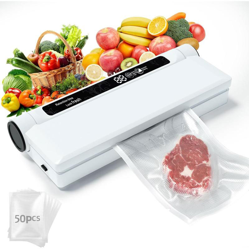 Vacuum Sealing Machine, Food Preservation Vacuum Sealing Machine (Option: 50PCS)