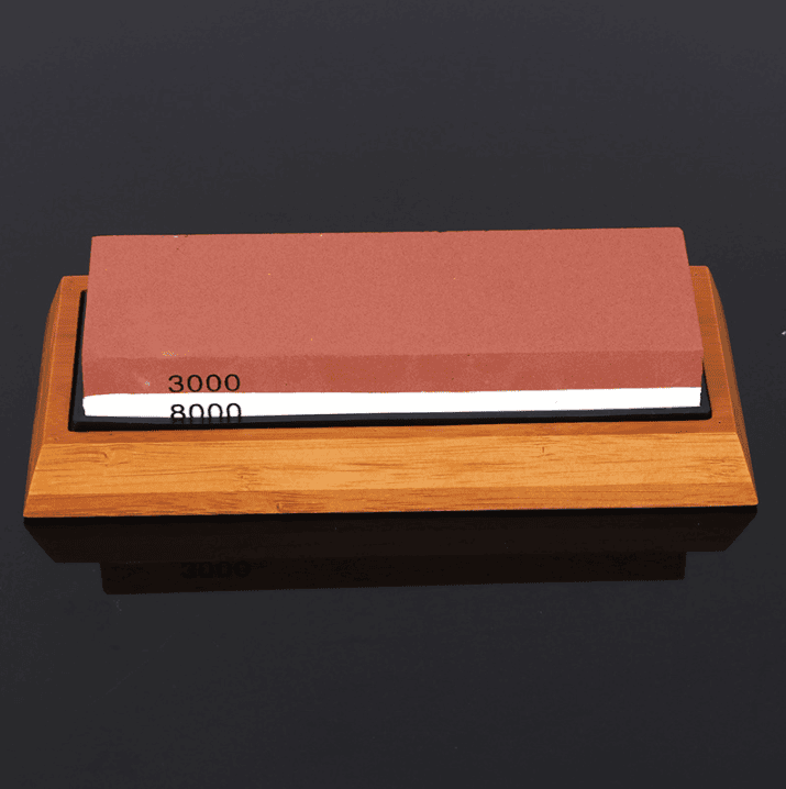 Home kitchen whetstone (Option: Red white)